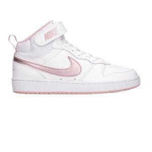Nike Court Borough 2 - SZ 6Y - Pink/White